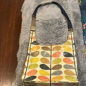 Orla Kiely classic stem print purse